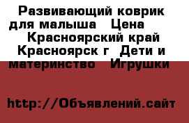 Развивающий коврик для малыша › Цена ­ 800 - Красноярский край, Красноярск г. Дети и материнство » Игрушки   